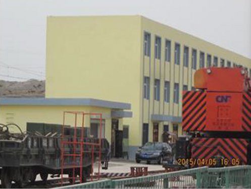 嘉峪關救援列車整備場